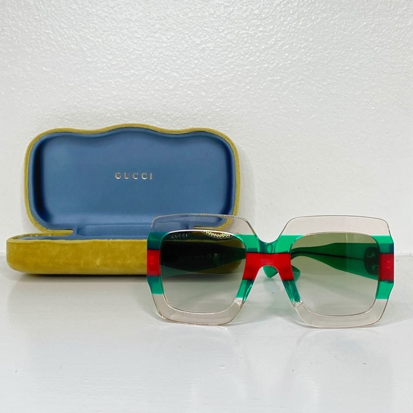 Gucci Square Sunglasses (Authentic) - Picture 1 of 6